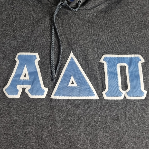 Champion USA Hoodie Grey Pullover Mens Hooded Sweatshirt Size Small. - Picture 5 of 6